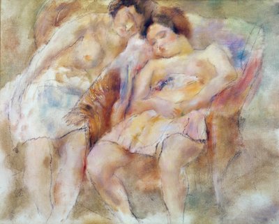 Los dos durmientes de Jules Pascin